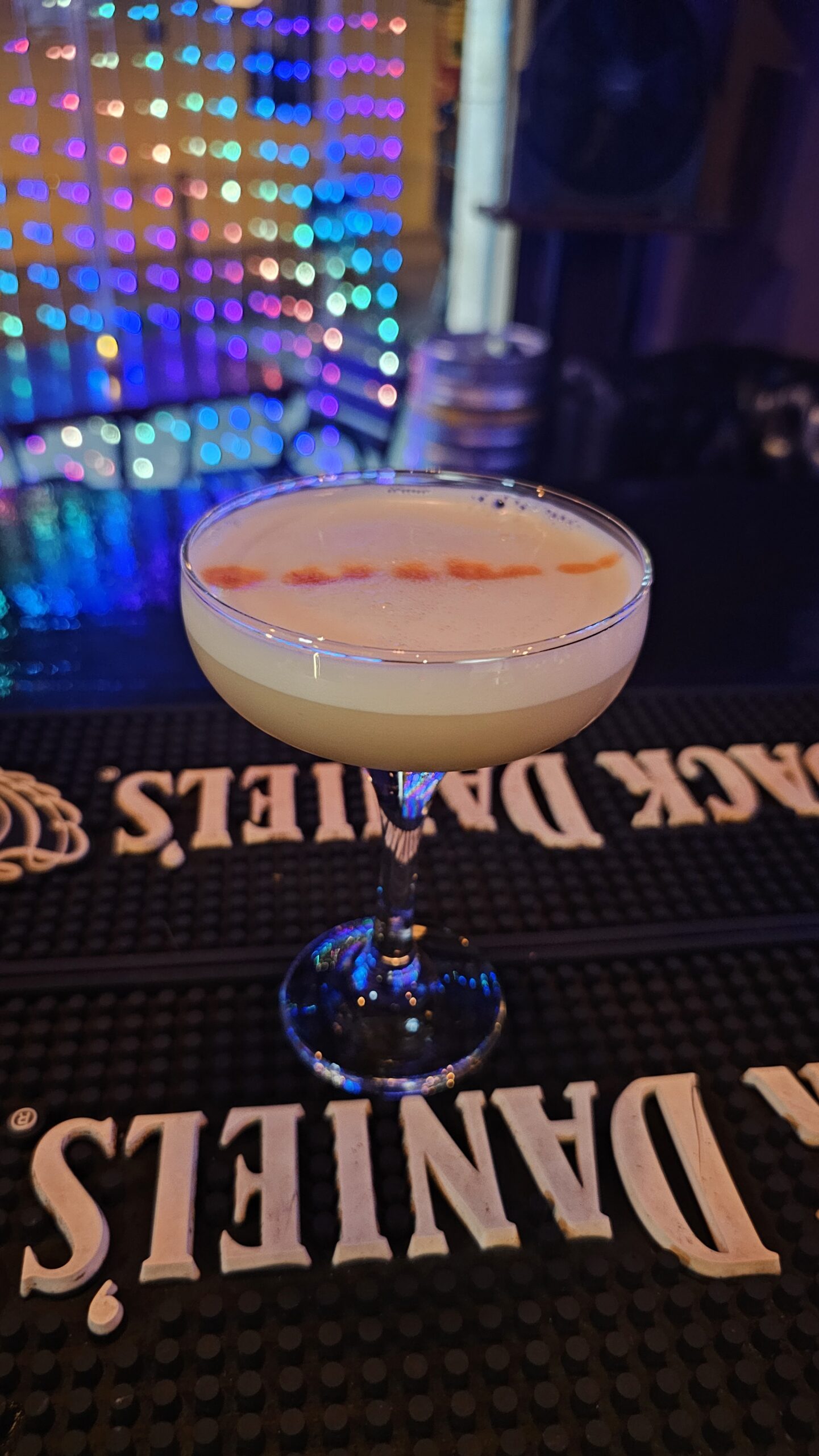 Espresso martini en la barra